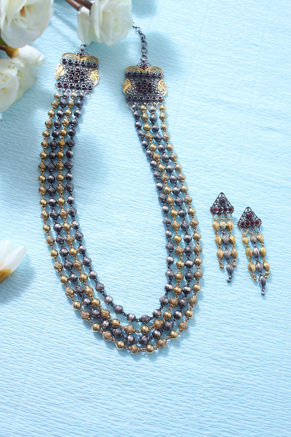 Multi Beaded Necklace