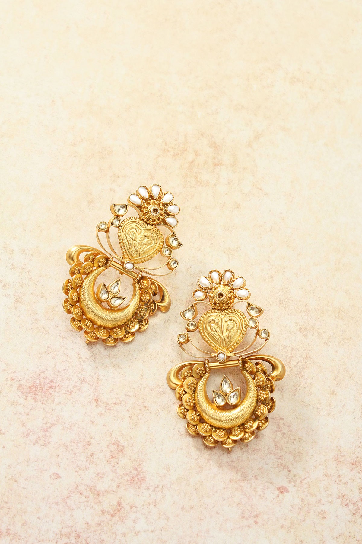 Designer Gold Plated Earrings