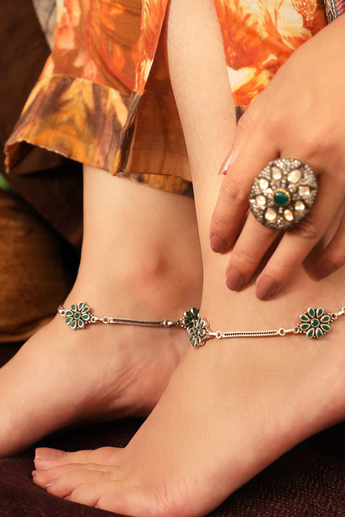 Green Onyx Payal