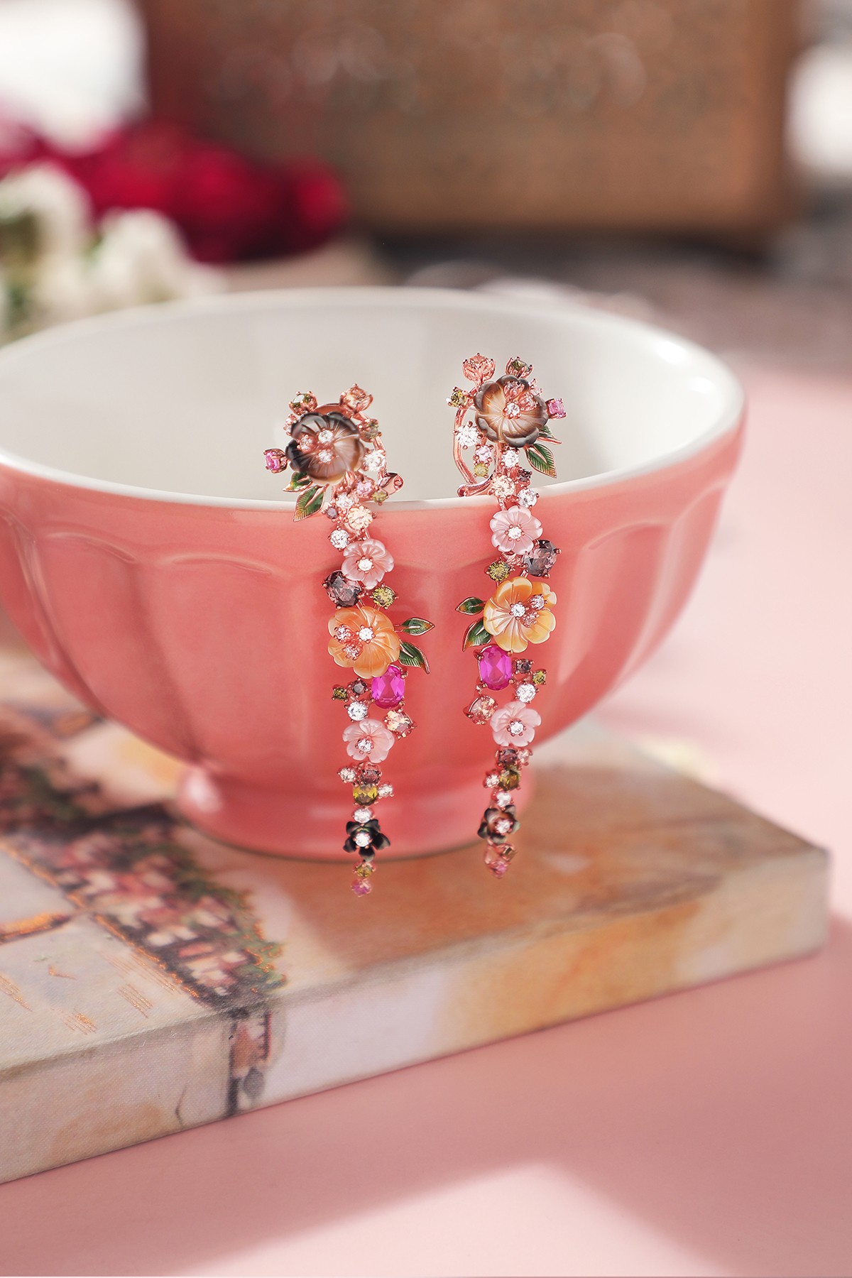 Elegance Flower Earring